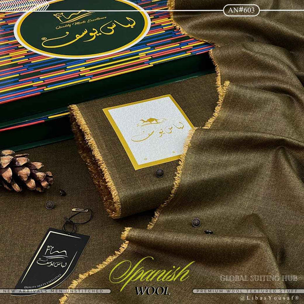 Spanish Wool by Libas e Yousaf | Global Suiting Hub | AN#603