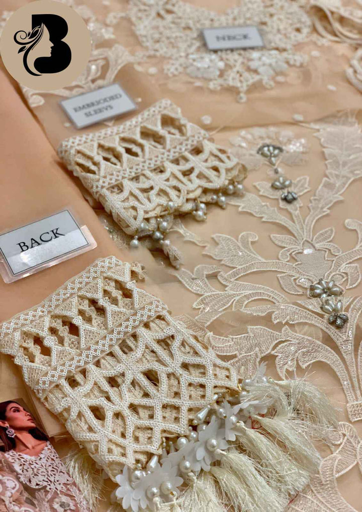 MARIA B Heritage Edition 2023 – MD-1303 | Luxury Organza Heavy Embroidered