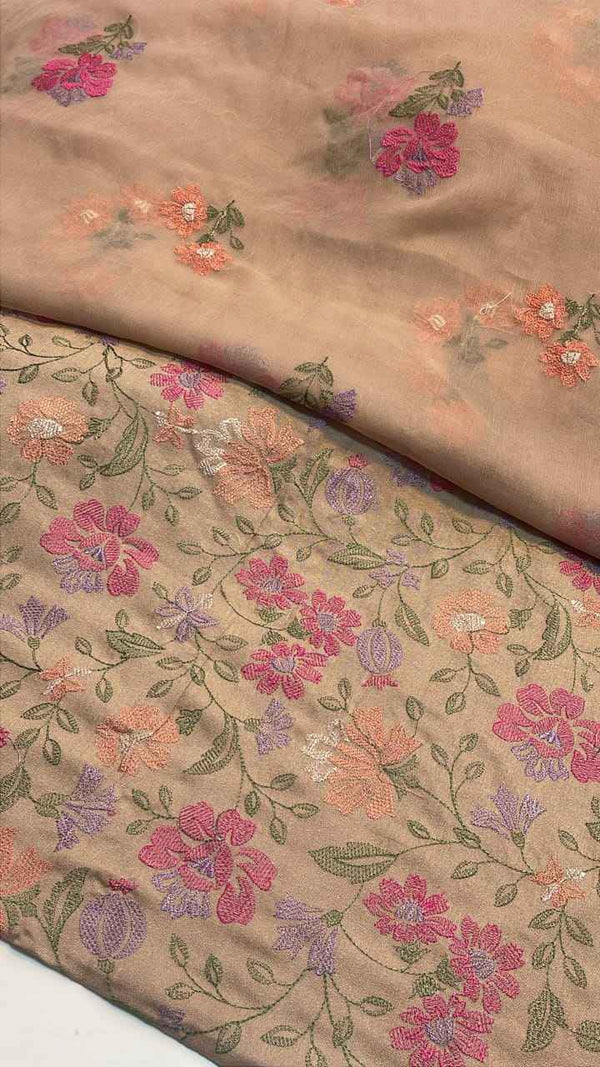 Bareeze 3PC Karandi Suit with Pure Embroidered Dupatta - New Vol 53