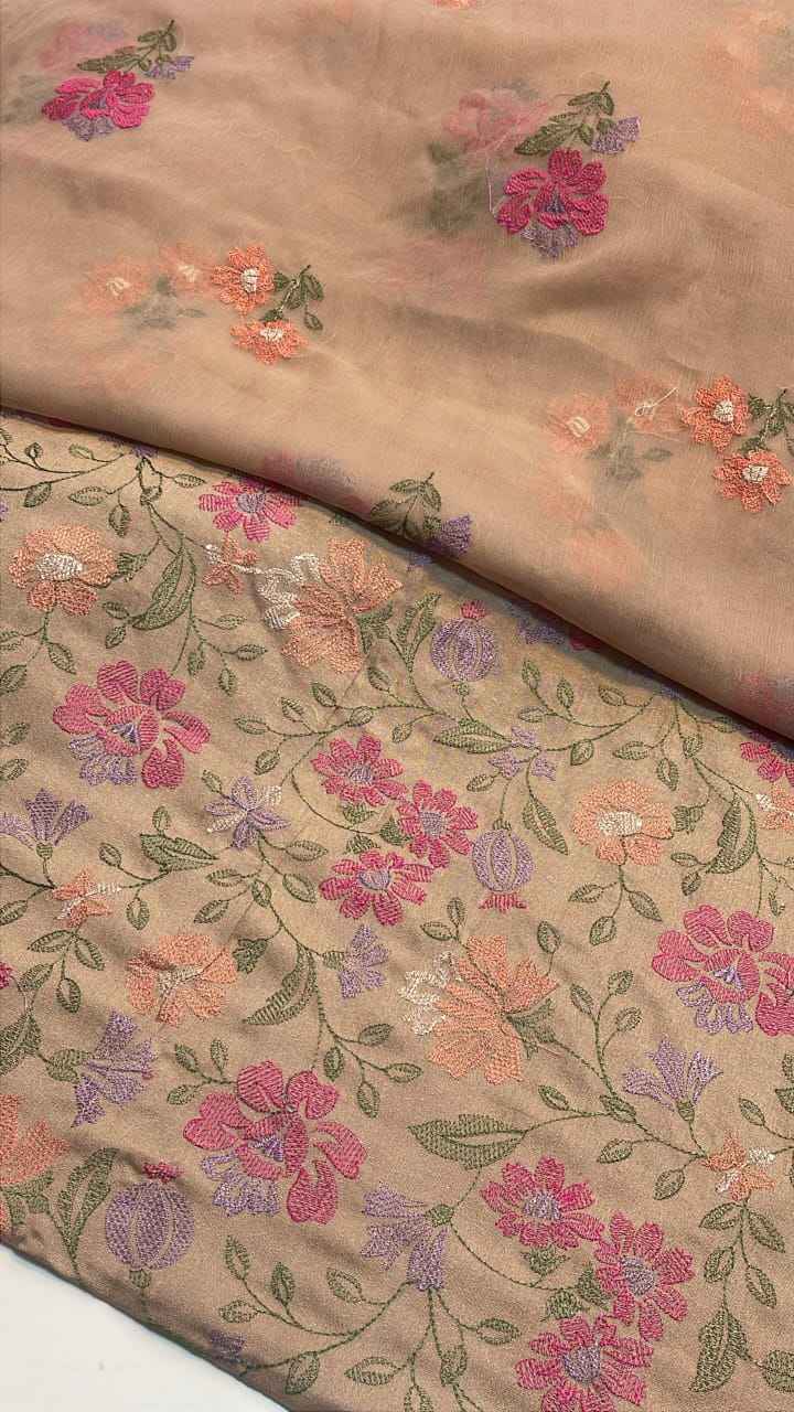 Bareeze 3PC Karandi Suit with Pure Embroidered Dupatta - New Vol 53