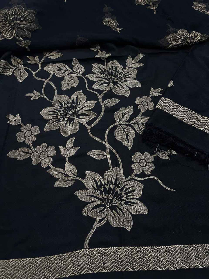 Bareeze 3PC Karandi Suit with Pure Embroidered Dupatta - New Vol 53