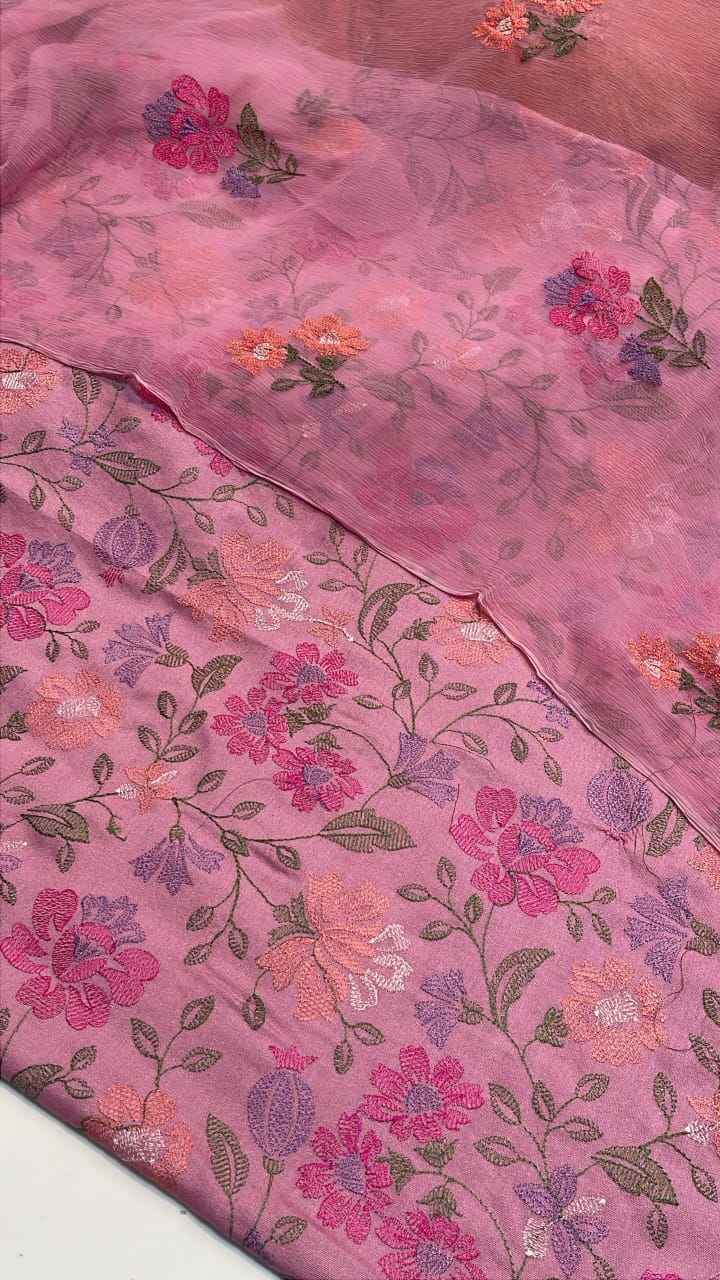 Bareeze 3PC Karandi Suit with Pure Embroidered Dupatta - New Vol 53