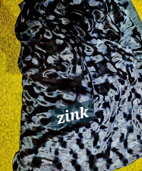 Imported Korean Velvet Self-Print 2PC – Premium Winter Wear