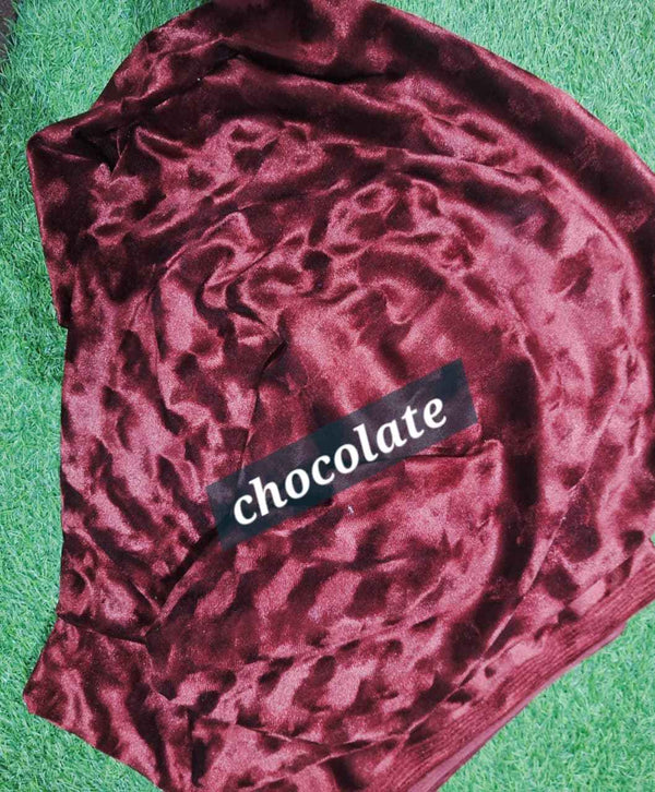 Imported Korean Velvet Self-Print 2PC – Premium Winter Wear