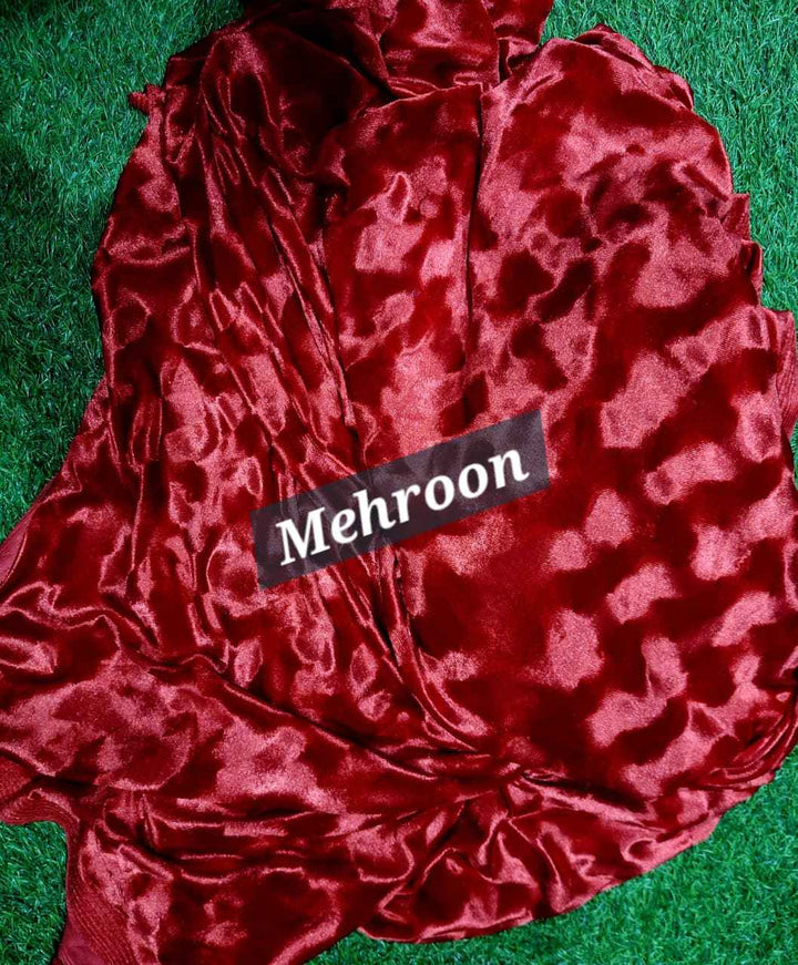 Imported Korean Velvet Self-Print 2PC – Premium Winter Wear