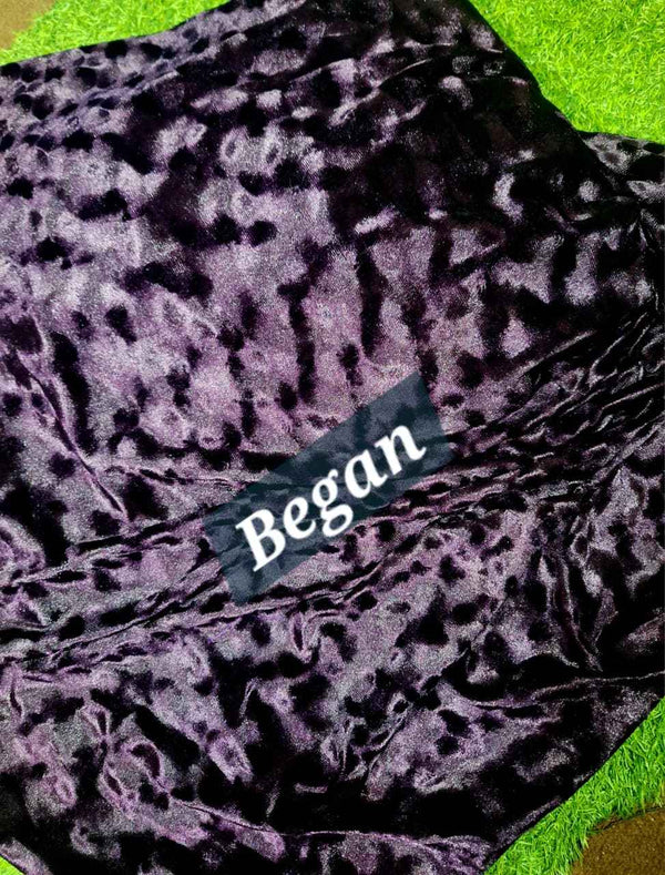 Imported Korean Velvet Self-Print 2PC – Premium Winter Wear