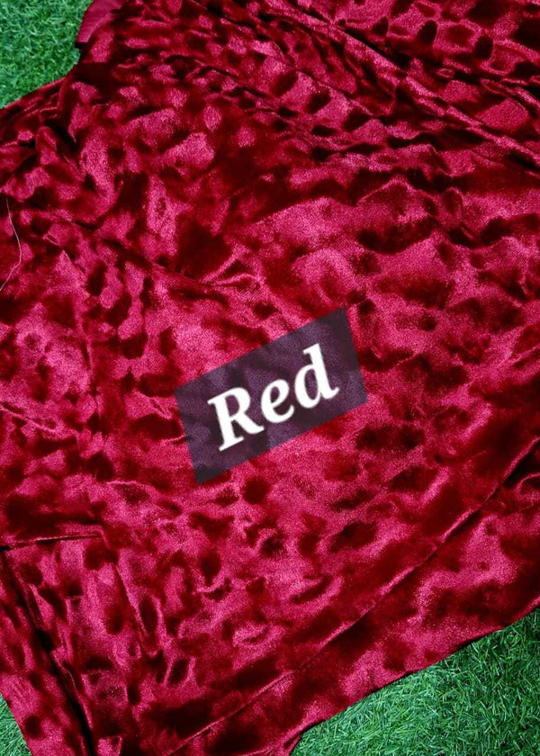 Imported Korean Velvet Self-Print 2PC – Premium Winter Wear