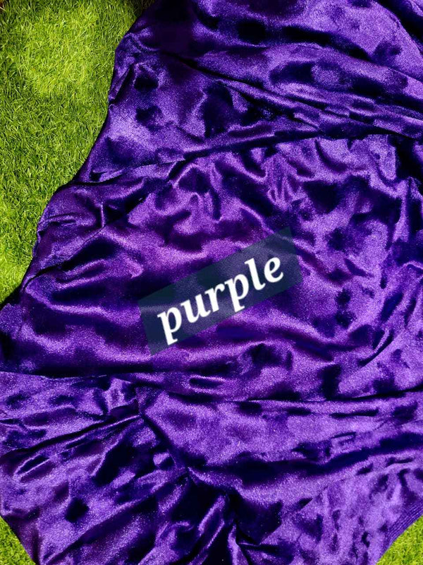 Imported Korean Velvet Self-Print 2PC – Premium Winter Wear