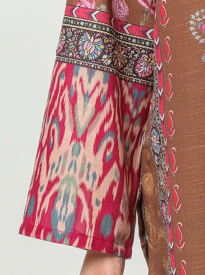 BEECHTREE 3 PIECE - PRINTED KHADDAR SUIT