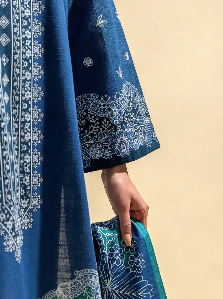 BEECHTREE 3 PIECE - PRINTED KHADDAR SUIT