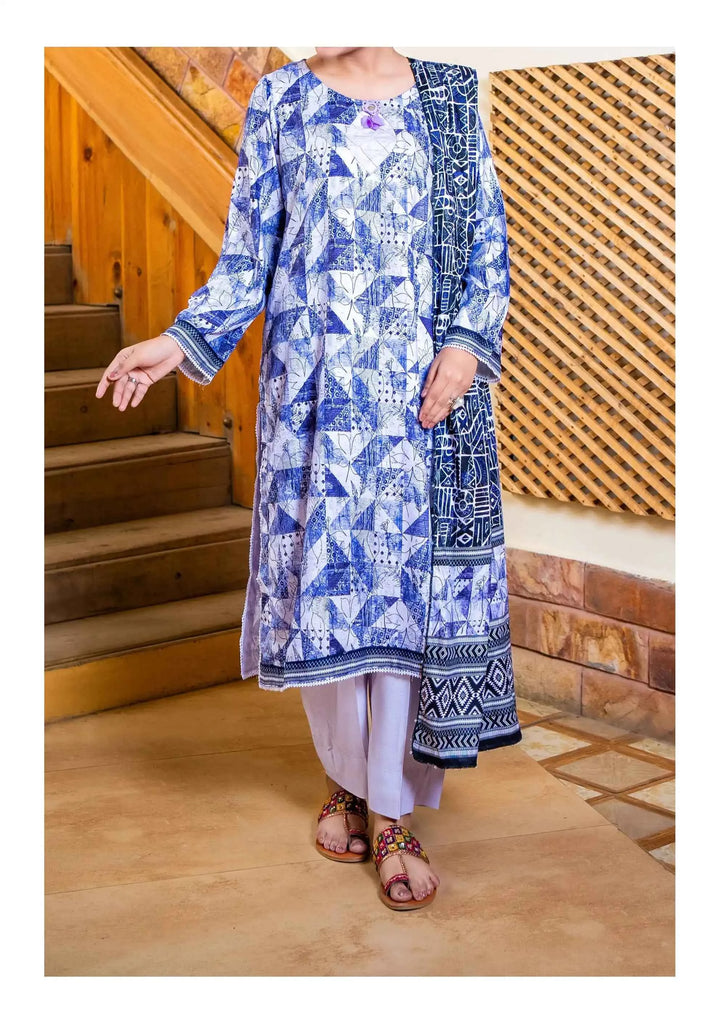 Mehak Premium Unstitched Viscose 3PC Suit