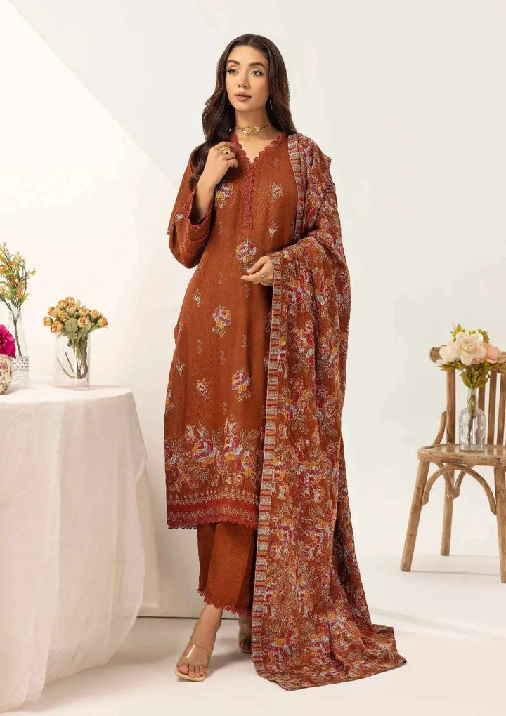 Noor-E-Chasham By Khoobsurat Peach Leather'25 NC-01