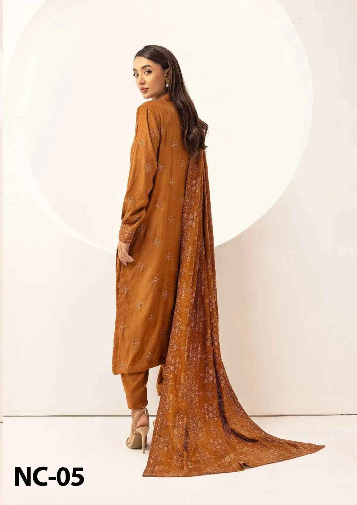 Noor-E-Chasham By Khoobsurat Peach Leather'25 NC-05