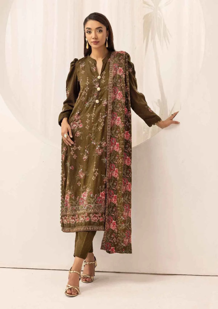 Noor-E-Chasham By Khoobsurat Peach Leather'25 NC-07