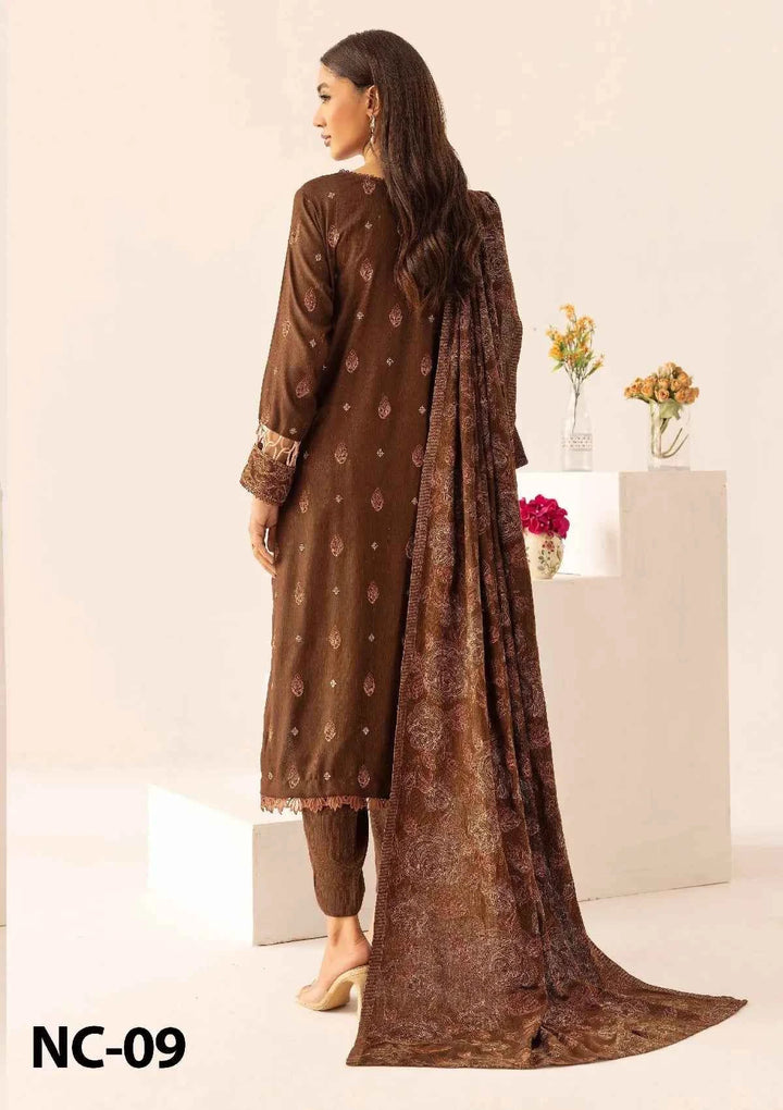 Noor-E-Chasham By Khoobsurat Peach Leather'25 NC-09