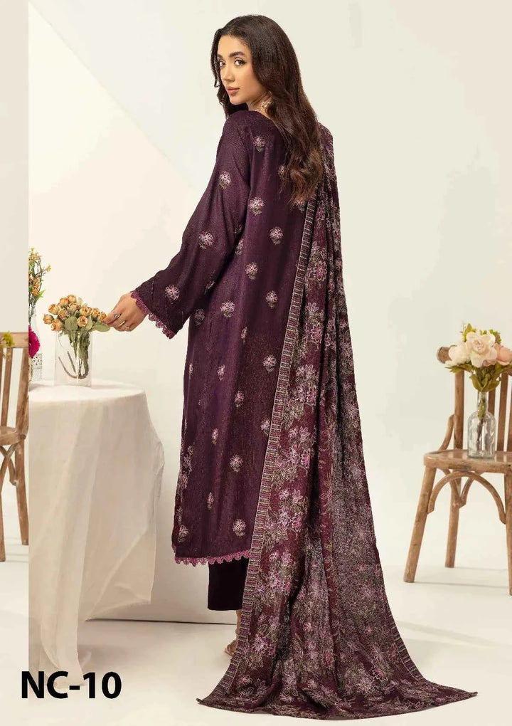 Noor-E-Chasham By Khoobsurat Peach Leather'25 NC-10