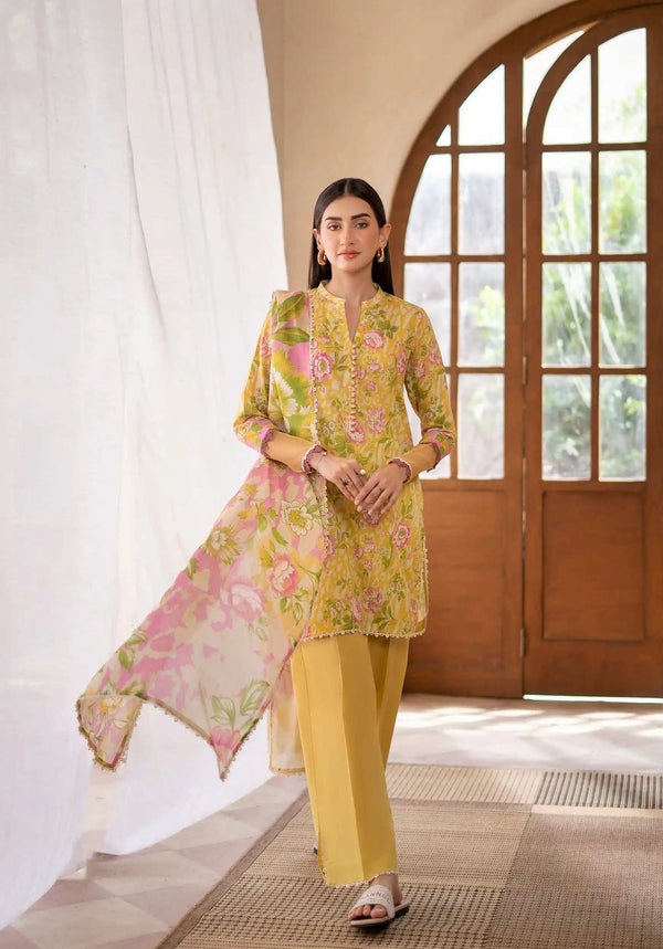 Pop Muse by Gull Jee Vol 1 – 3PC Digital Printed Unstitched Lawn Suit A5