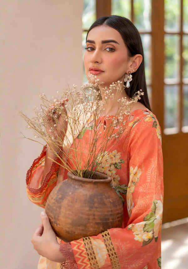 Pop Muse by Gull Jee Vol 1 – 3PC Digital Printed Unstitched Lawn Suit A9