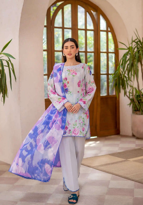 Pop Muse by Gull Jee Vol 1 – 3PC Digital Printed Unstitched Lawn Suit A11