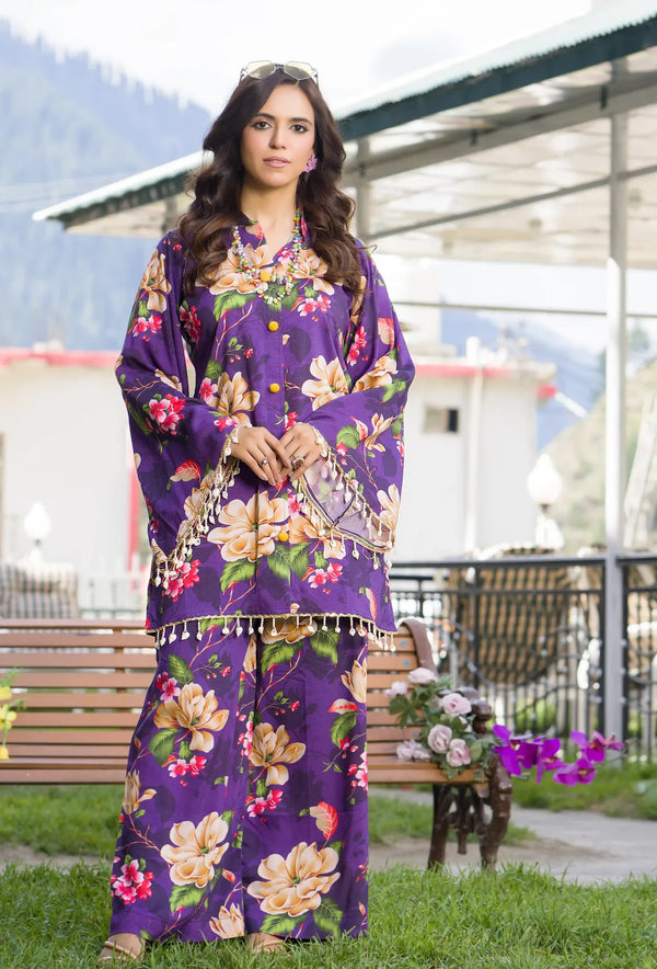 Colors by Rainbow 2PC Linen Vol 2 – Digital Printed Doriya Linen