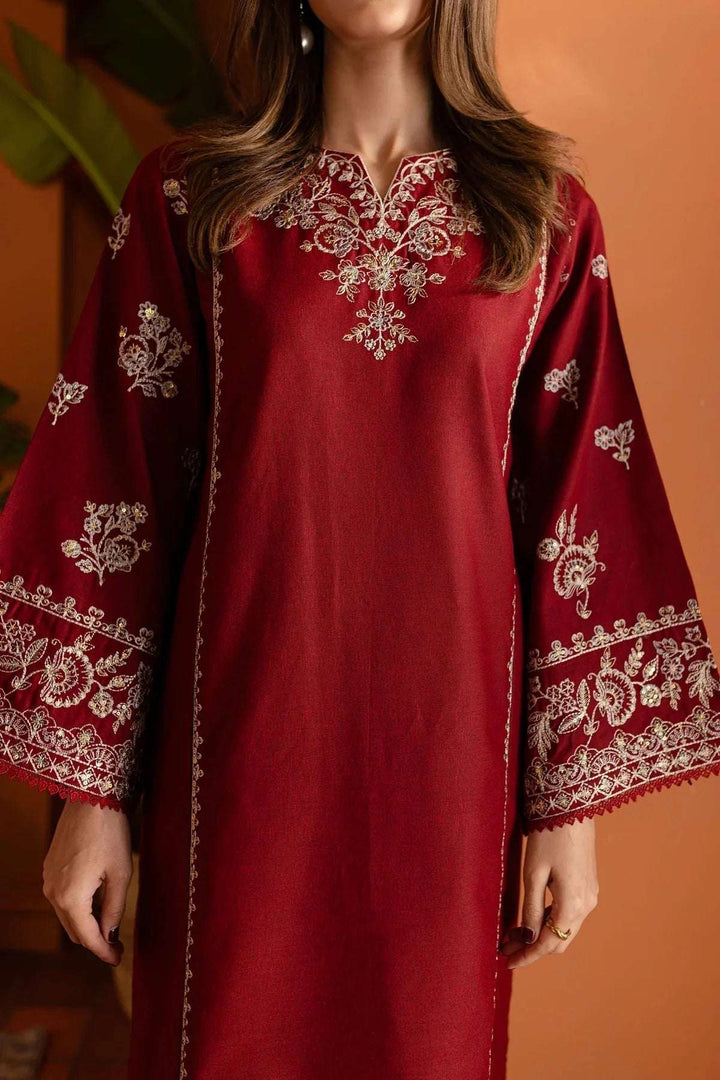 Batik Dhanak - 2PC Embroidered -6003