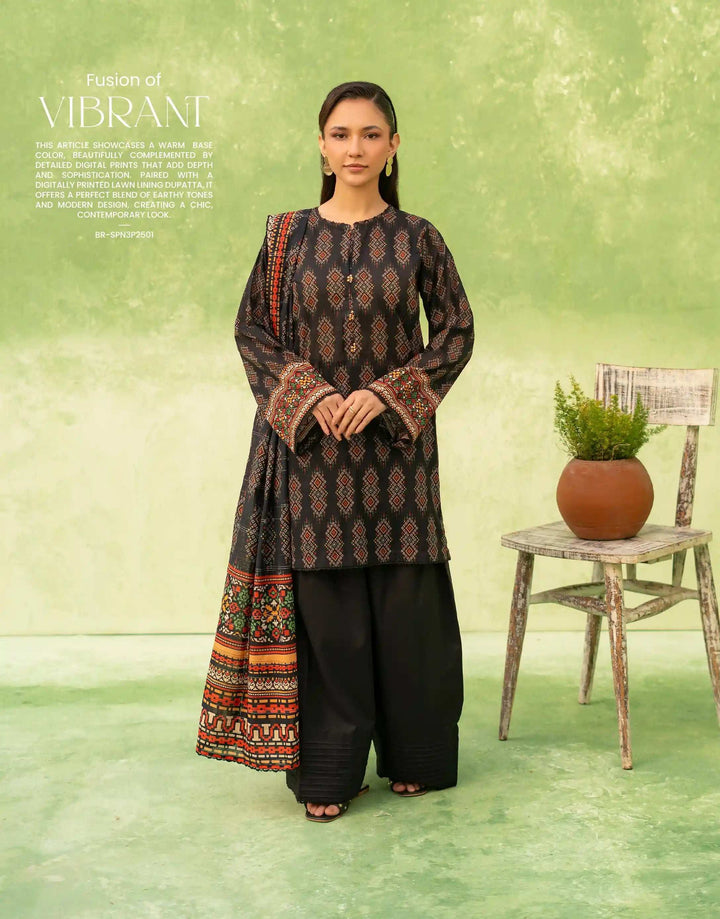 SOPHINA Unstitched Luxury Lawn 3PC - A4