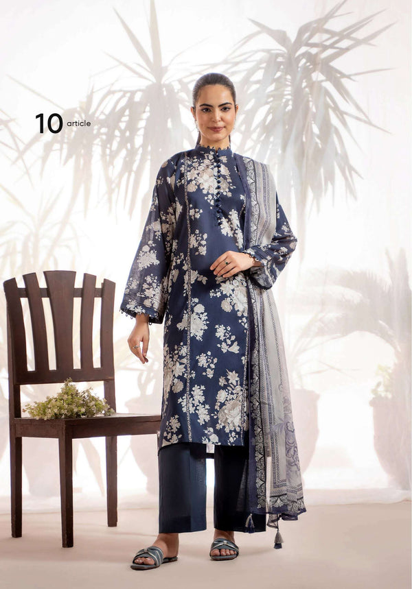 Sunrise by Gull Jee Vol 1 – 3PC Unstitched Digital Printed Lawn Suit A10