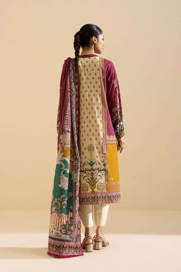 Sapphire 3PC - Printed Lawn Suit - U2DAYZ22V233WS