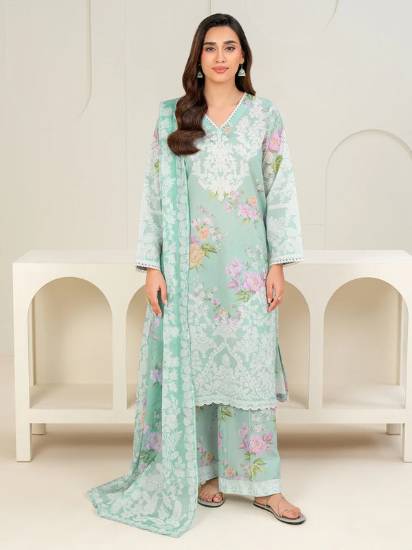 Limelight 3 Piece Lawn Suit-Printed Unstitched | U4302SU-3PC-283