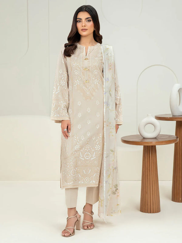 Limelight 3 Piece Lawn Suit-Printed Unstitched | U4336SU-3PC-O02