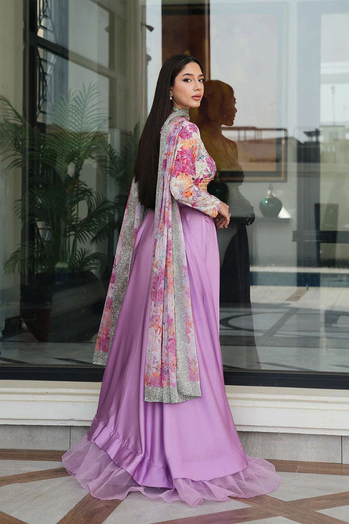 Rubab Closet LULUSAR Silk 3PC Digital Printed - 872