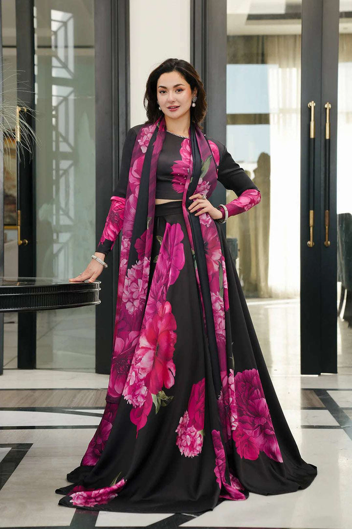 Rubab Closet LULUSAR Silk 3PC Digital Printed - 871