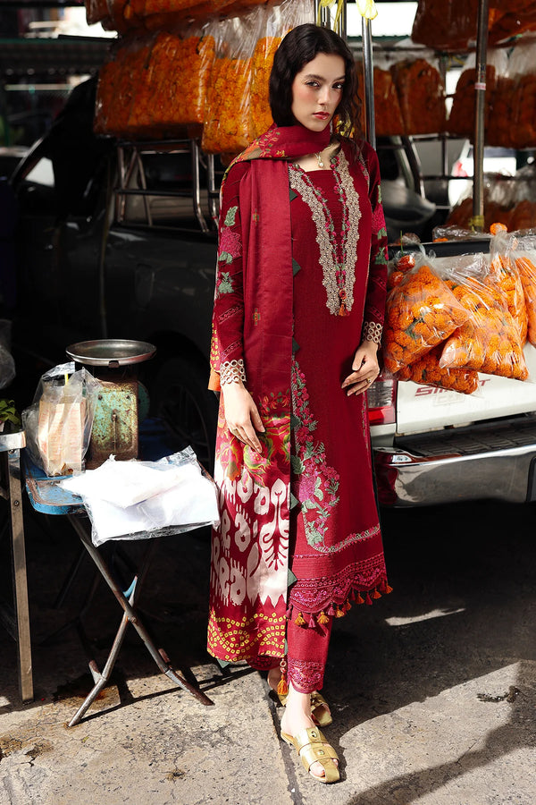 CHARIZMA 3-pc Unstitched Wool Shawl Collection PSW5-01 - RUBAB CLOSET