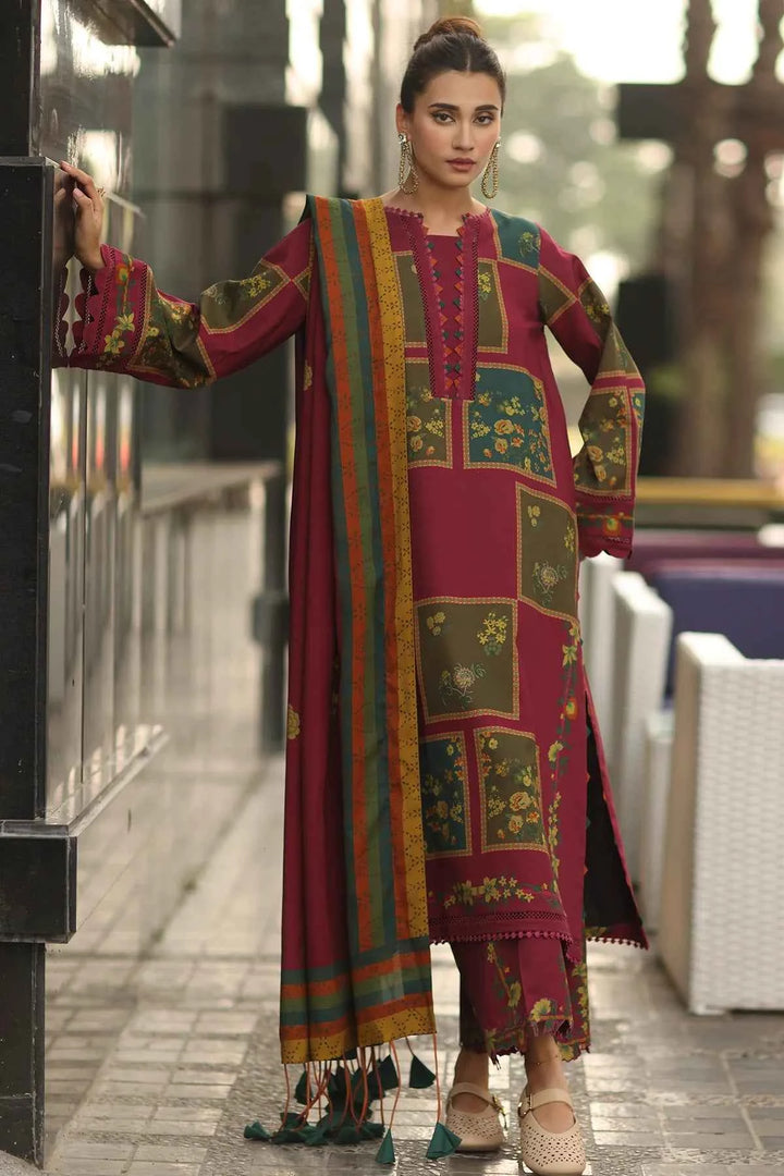 Charizma 3-PC Unstitched Printed Staple Collection CPW5-10