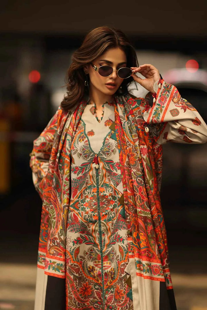 Charizma 3-PC Unstitched Printed Staple Collection CPW5-12