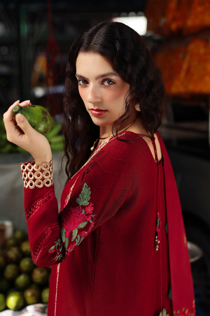 CHARIZMA 3-pc Unstitched Wool Shawl Collection PSW5-01 - RUBAB CLOSET