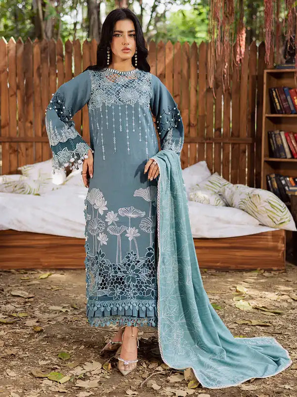 Winterwood Tales By Parishay 3 PC Khaddar | WW - 04