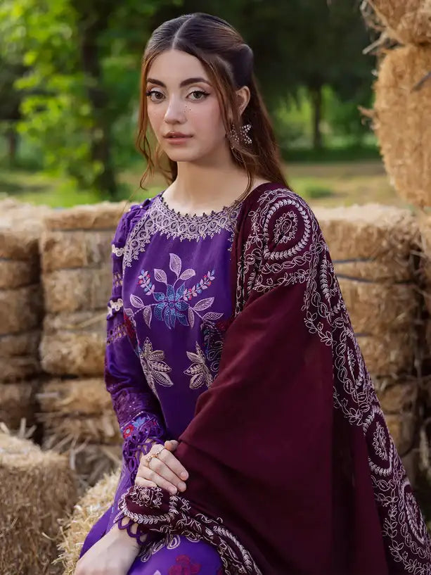 Winterwood Tales By Parishay 3 PC Khaddar | WW - 11 - RUBAB CLOSET