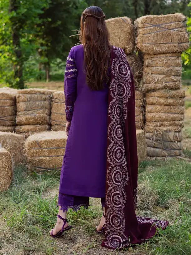 Winterwood Tales By Parishay 3 PC Khaddar | WW - 11 - RUBAB CLOSET