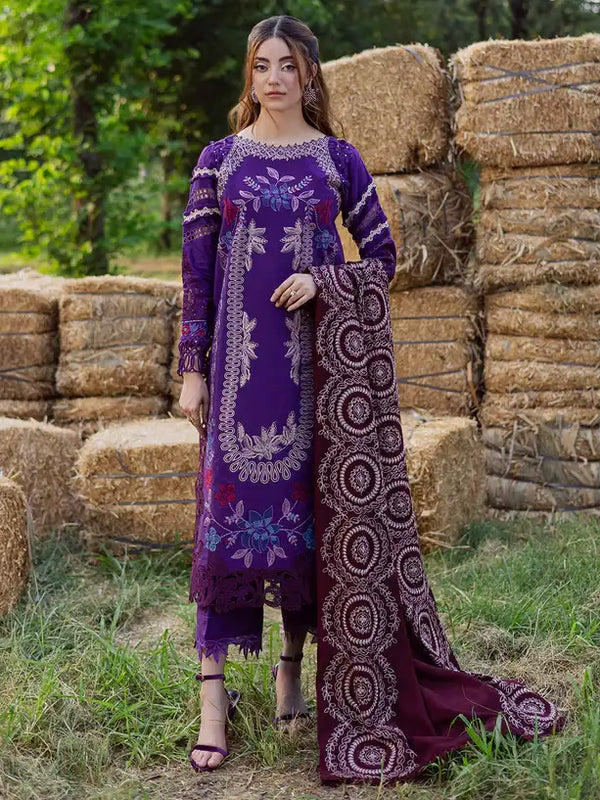 Winterwood Tales By Parishay 3 PC Khaddar | WW - 11