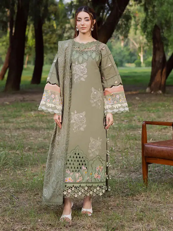 Winterwood Tales By Parishay 3 PC Khaddar | WW - 13