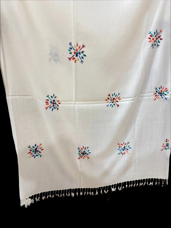 Woolen Shawl Karhai - Winter