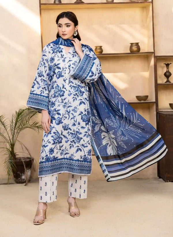 Motifz 3Pc Digital Printed Lawn Classic - Vol 2
