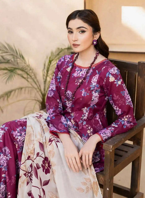 Motifz 3Pc Digital Printed Lawn Classic - Vol 2