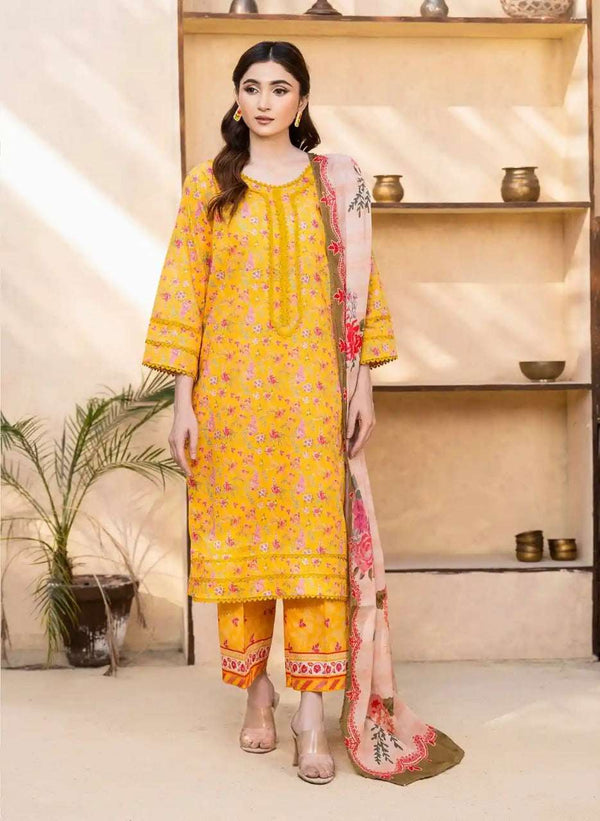 Motifz 3Pc Digital Printed Lawn Classic - Vol 2