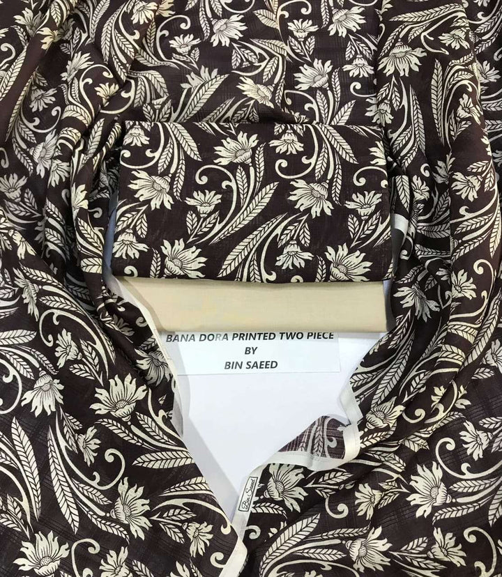 Bana Dora Printed 2Pc Lawn by Bin Saeed