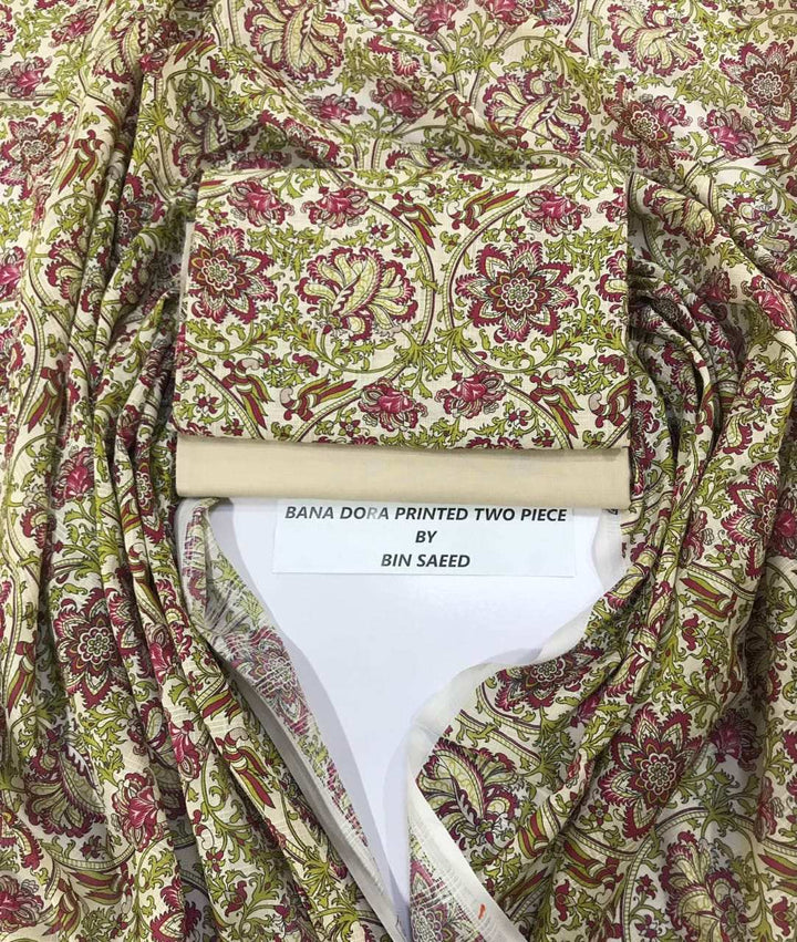 Bana Dora Printed 2Pc Lawn by Bin Saeed