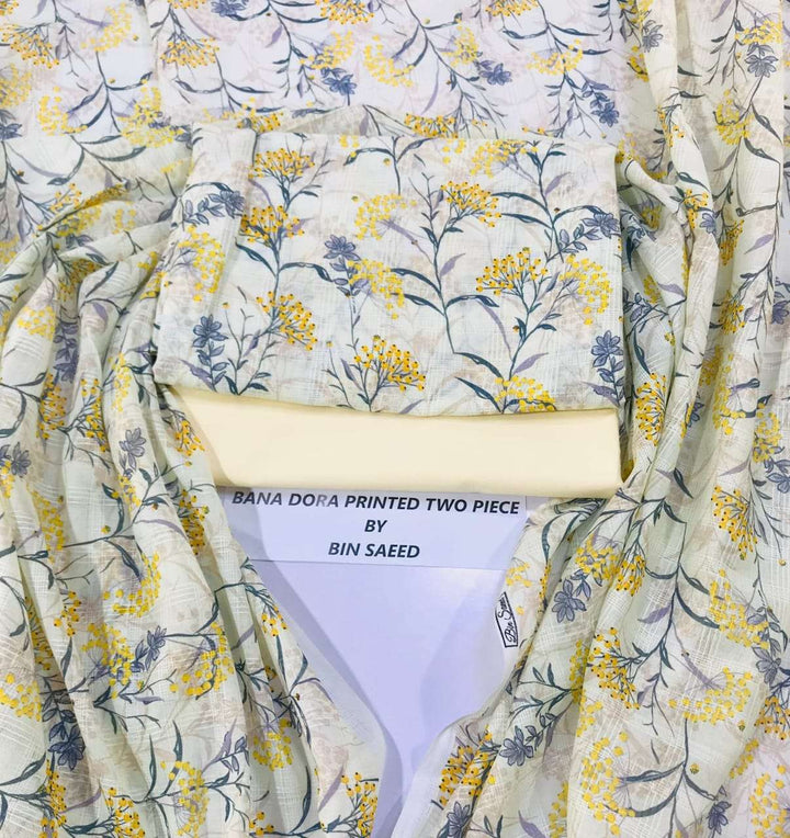 Bana Dora Printed 2Pc Lawn by Bin Saeed