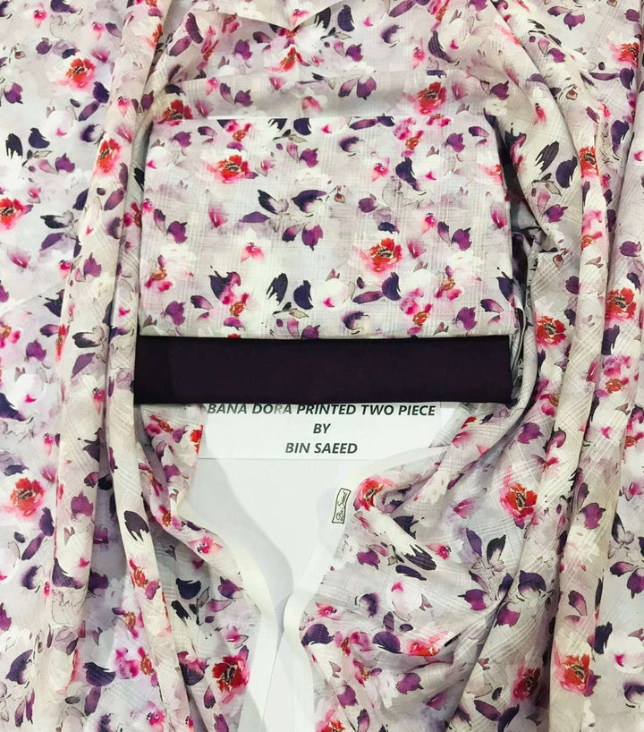 Bana Dora Printed 2Pc Lawn by Bin Saeed