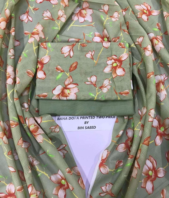 Bana Dora Printed 2Pc Lawn by Bin Saeed